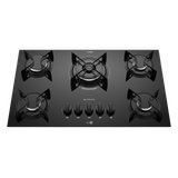 Fogão Cooktop 5 Bocas Tripla Chama com Mesa de Vidro Atlas Agile Up Bivolt