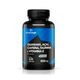 Guaraná Açaí Cafeína Taurina E Vitamina E 600mg 120 Cápsulas  - Clinoage