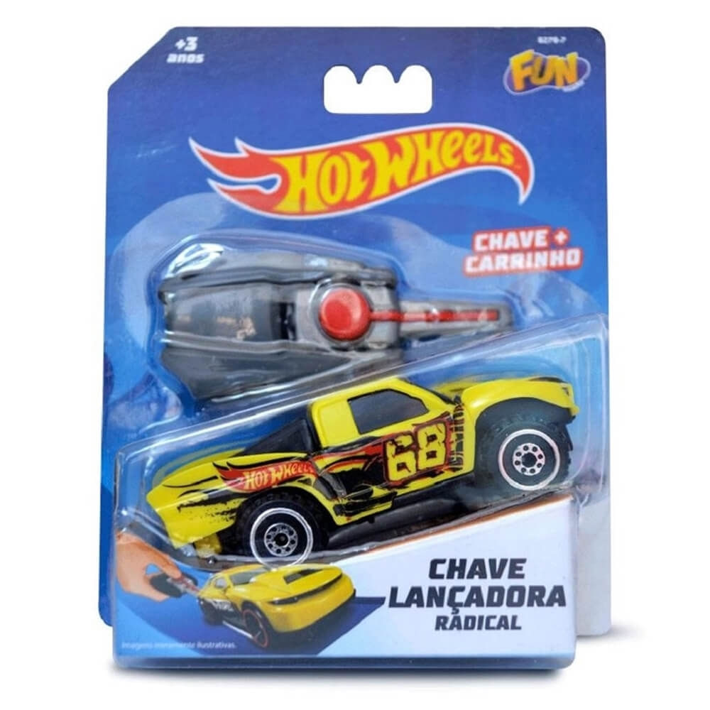 Hot Wheels Chave Lancadora Radical Fun