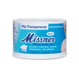 Fita Transparente Missner Microperfurada Hipoalérgica 2,5cm X 4,5m