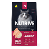 Ração Gatos Nutrive Select Castrados Frango E Arroz 10,1kg