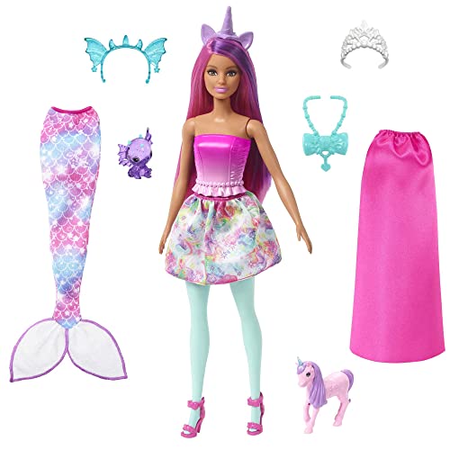 Boneca Barbie Dreamtopia Com Roupas E Acessórios Conto De Fadas