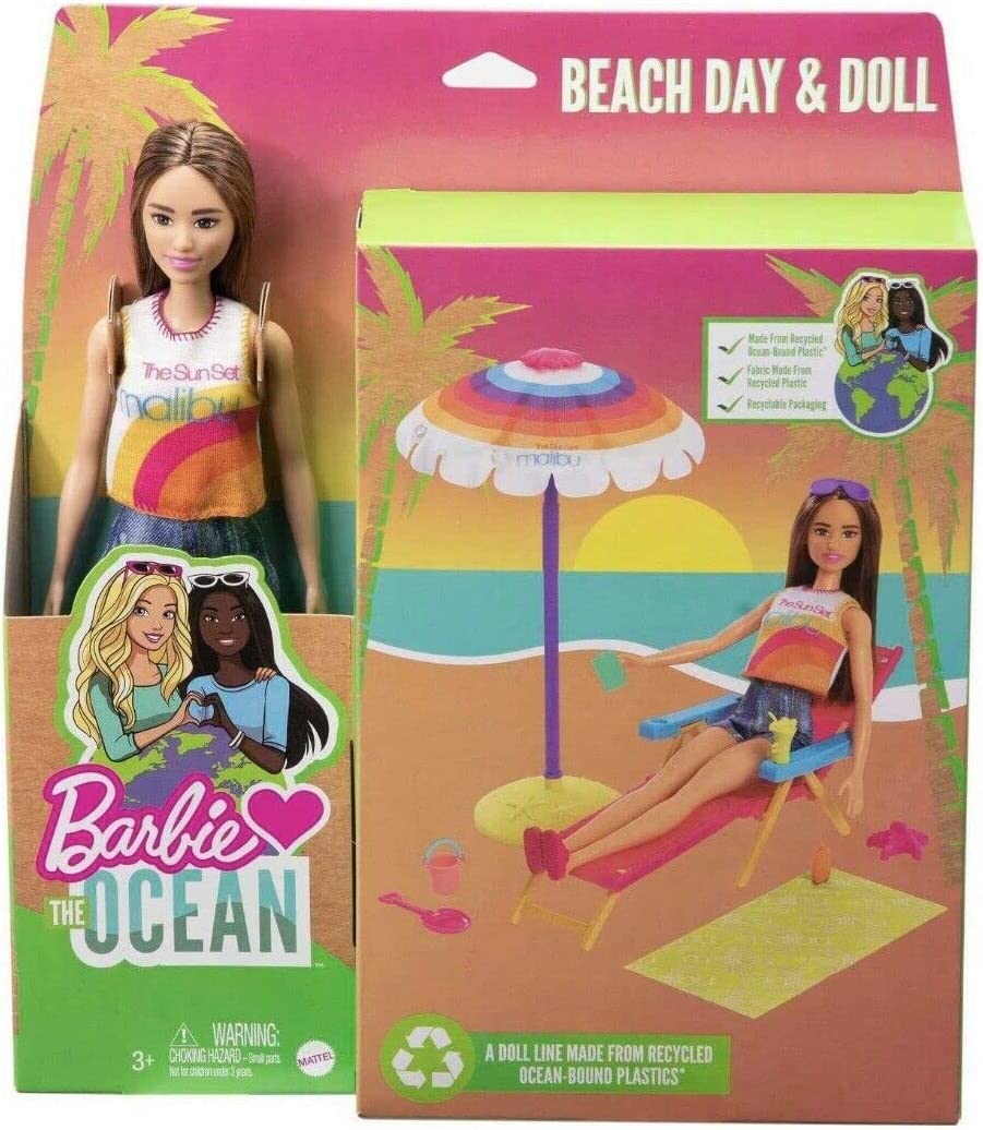 Barbie Adora Mar E Praia Conjunto De Bonecas - Malibu Morena