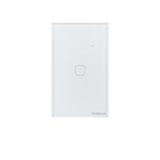 Interruptor Inteligente Touch Wi-fi 1 Tecla Branco - Intelbras Ews 1001 Br