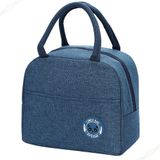 Bolsa Térmica Para Marmita Lunch Bag Azul - Brivilas