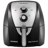 Fritadeira Elétrica Sem Óleo Air Fryer Mondial Mega Family AFN-80-BI 8L