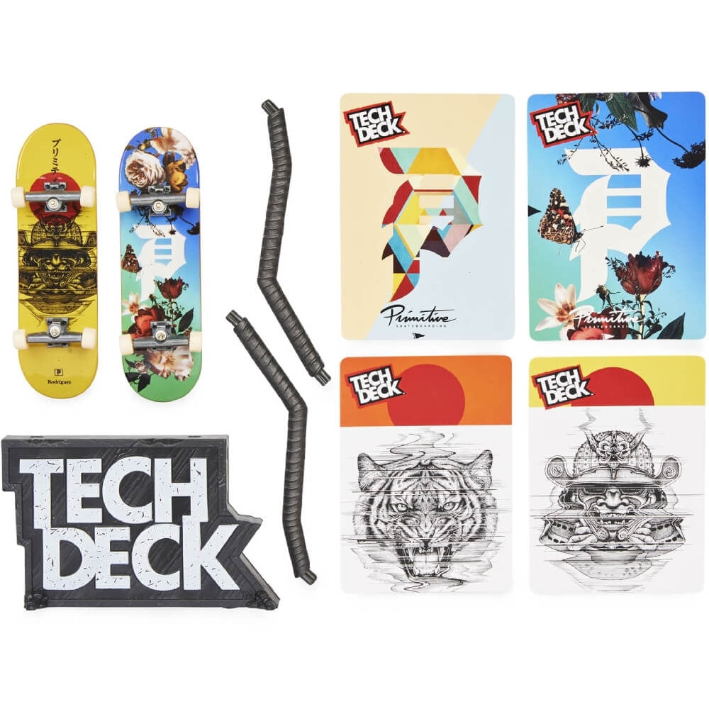Skate De Dedo Com Obstaculo Cartela Com 2 Tech Deck Sunny