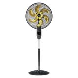 Ventilador Coluna Mallory Ts+ 40cm Com 3 Velocidades Preto/dourado