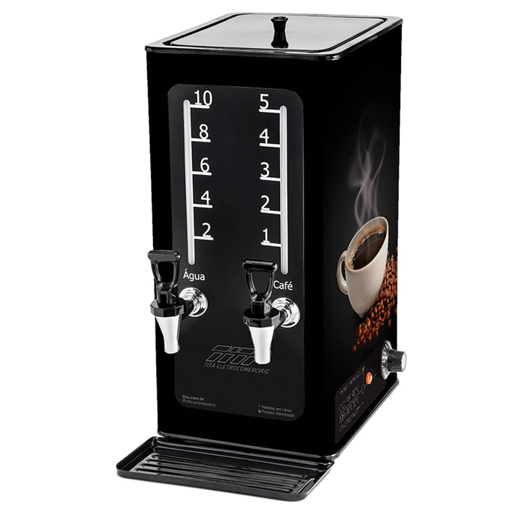 Cafeteira Elétrica Titã Coffe Line Preto 110v