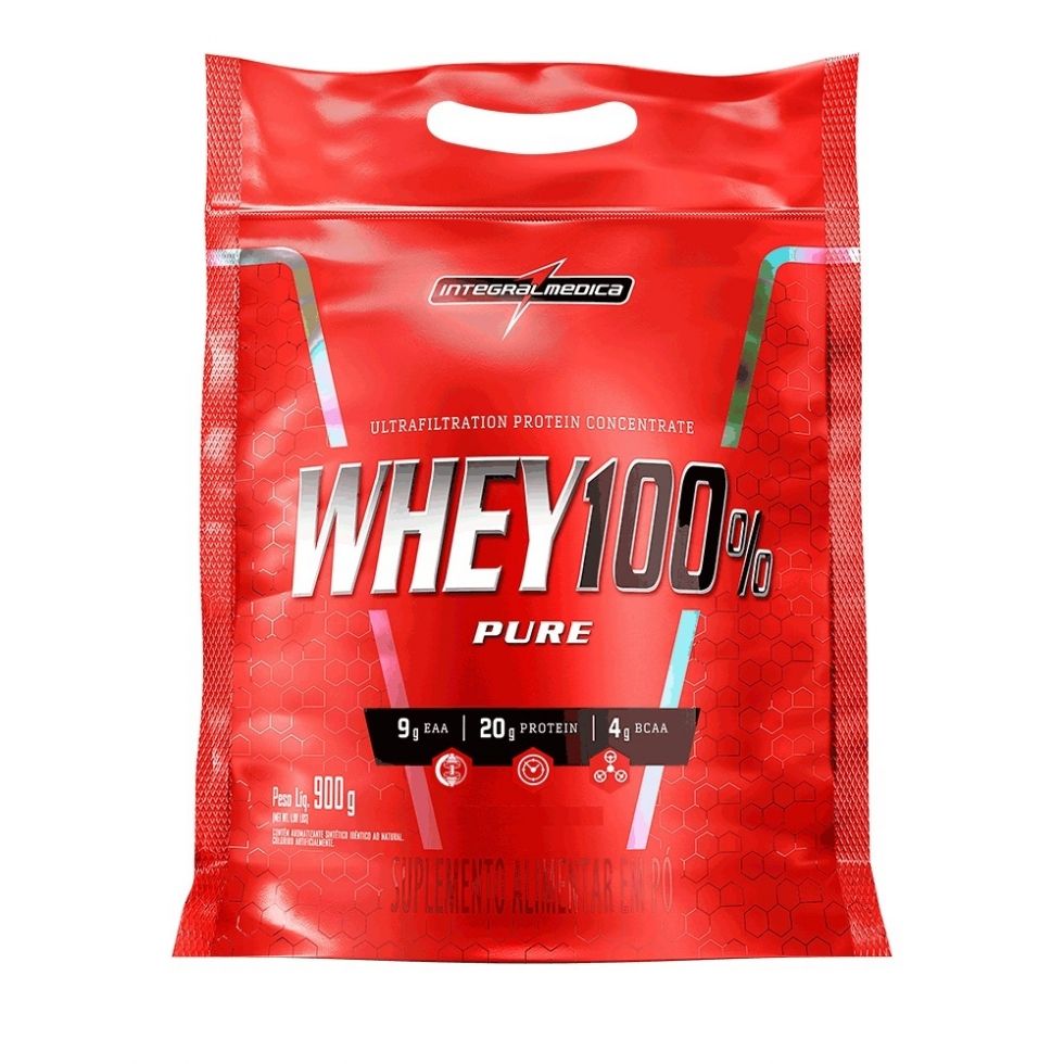 Whey 100% Pure Refil (900g) - Baunilha Integralmédica