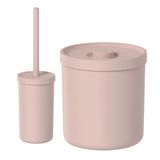 Kit Banheiro Lixeira 6l E Escova Sanitária Ou - Rosa