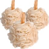 Bucha - Banho Esponja 3 Pack 60g Chuveiro Grande Malha Bola Soft