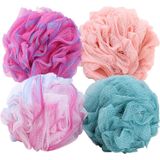 4 Peças Chuveiro Buchas Esfoliante Esfoliante Corpo Scrubber Xl