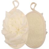 Esponja De Bucha Natural 2pcs Esponja De Banho De Chuveiro De Dupla Face 4