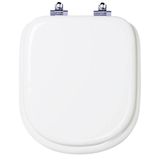 Assento Sanitário Almofadado Soft Close Sabatini Branco Para Vaso Icasa