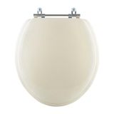 Tampa De Vaso Sanitario Almofadada Azalea Pergamon (bege Claro) Para Bacia Celite