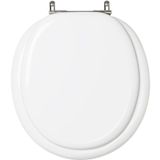 Tampa De Vaso Sanitario Almofadada Buzios Branco Para Bacia Hervy