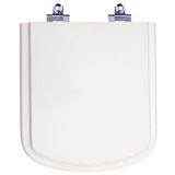 Tampa De Vaso Sanitario Com Amortecedor Hall Branco Para Bacia Roca