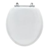 Assento Sanitario Almofadado Contemporary Branco Para Louça Hervy
