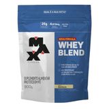 Whey Blend Refil Max Titanium Baunilha 900g