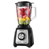 Liquidificador Mondial Turbo Glass L-1400-GI Jarra de Vidro 1400W 12 Velocidades 110V