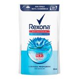 Sabonete Liquido Refil Antibacteriano Rexona Limpeza Profunda 200ml