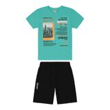 Conjunto Juvenil Masculino Urban Rovitex Kids Verde 10
