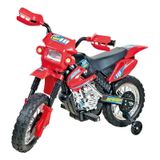 Moto Elétrica Infantil Criança Menino Motocross Homeplay