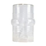 Vidro De Reposição Taschibra Pendente Lustre Ali Liso Transparente