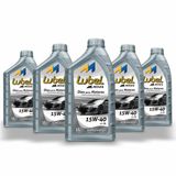 Óleo Para Motores 15w-40 Api Sl Semissintético Lubel 1 Litro - 5 Unidades