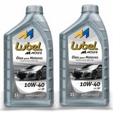 Óleo Para Motores 10w-40 Api Sp Semissintético Lubel 1 Litro - 2 Unidades