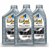 Óleo Para Motores 10w-40 Api Sp Semissintético Lubel 1 Litro - 3 Unidades