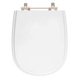 Assento Sanitário Acrílico Paris Branco Para Vaso Ideal Standard