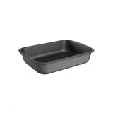 Assadeira Retangular Funda 33,5 Cm 33,5 X 24 X 6,1 Cm Grafite Brinox