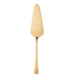 Espátula Para Bolo Wolff Berna De Aço Inox Dourado Fosco