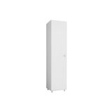 Armário Multiuso Lavanderia Am3100 C/ 1 Porta C/ Espelho E Pés Branco - Tecno Mobili