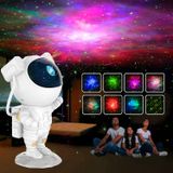 Projetor De Luz De Astronauta Projetor De Galáxia Astro Alan Estrela