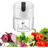 Mini Cortador De Alho Elétrico Processador De Alimentos Cordles Portáteis