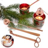 3 Peças Vela Acessório Set Vela Wick Trimmer Vela Snu