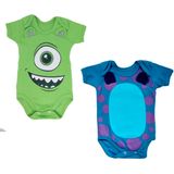 Kit 2 Body Bebe Estampas Divertidas Body Infantil Menino Menina