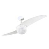 Ventilador De Teto Spirit 202 Branco Lustre Globo 127v