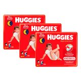 Fralda Descartável Infantil Huggies Supreme Care XXG 174 Unidades