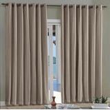 Cortina Pratika 3,60mx2,50m York Slim/taupe - Bella Janela