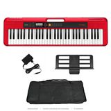 Teclado Casio Ct-s200-bag Casiotone Vermelho + Bag Exclusiva