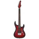 Guitarra Aria Mac-std Metallic Red Shade