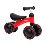 Bicicleta De Equilíbrio Buba +12 Meses 4 Rodas Cor Vermelho 1 Unidade