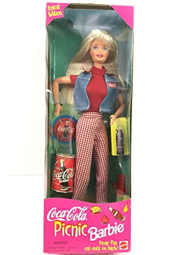 Barbie Coca Cola Para Piquenique 1997