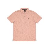 Polo Masculina Triângulos Piquet Diametro Rosa M