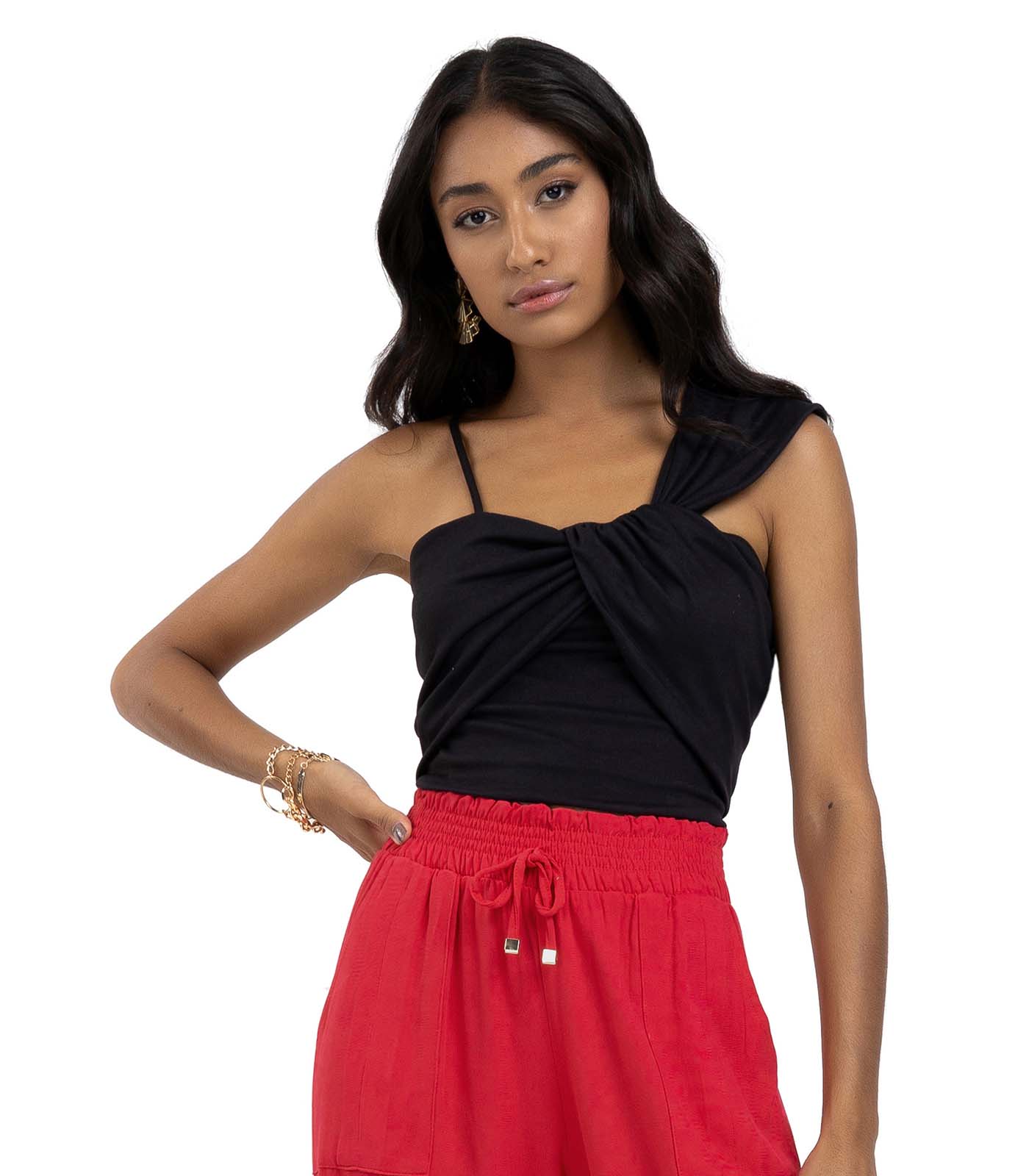 Top De Alça Malha Soft Endless Preto P