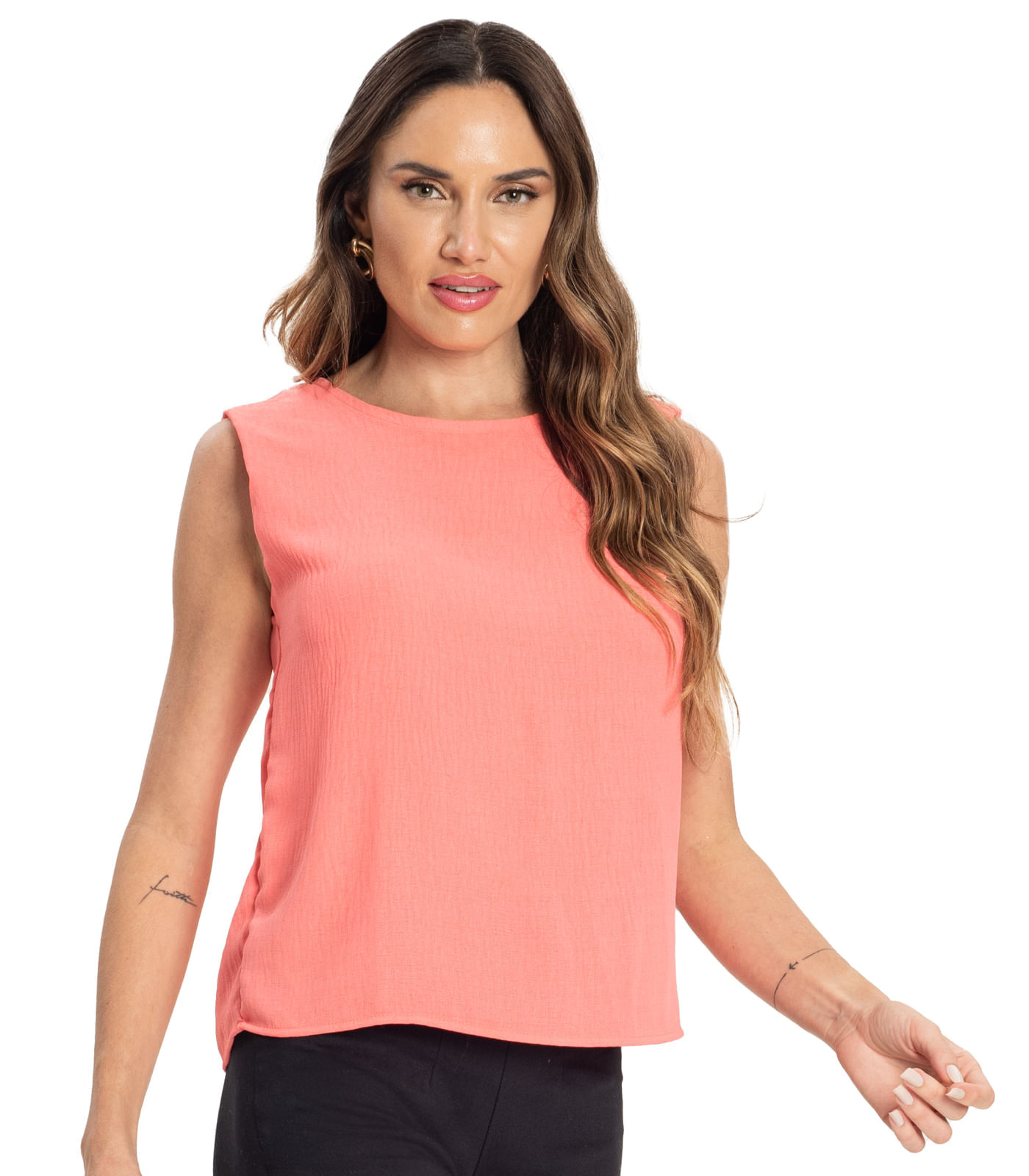 Regata Feminina Air Flow Endless Rosa G